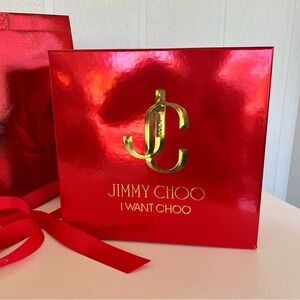 Jimmy Choo Red Box and bag